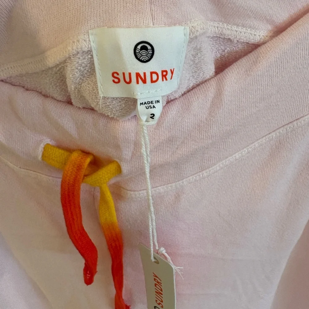 The Sundry Women's Basic Sweatpant baby pink - Picture 4 of 5